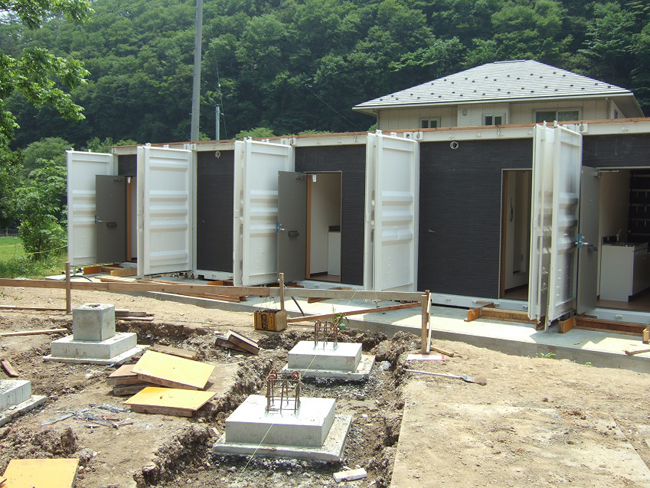 東北地方のコンテナハウス